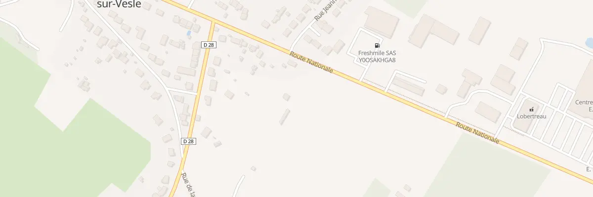 Plan du 140 Rte Nationale à Jonchery-sur-Vesle