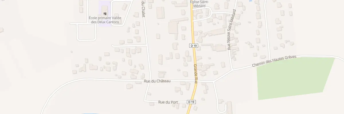 Plan du 12 Gr Grande Rue à Pontavert