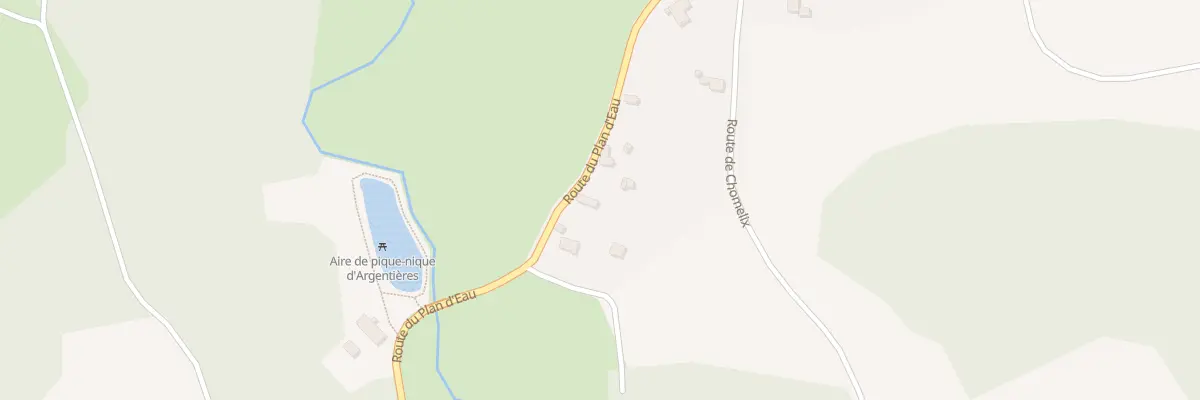 Plan du 6 Rte du Plan d’Eau à Beaune-sur-Arzon