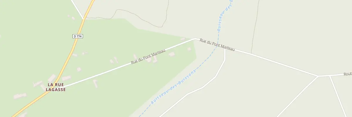 Plan du 8 Rue du Pont Marteau à Englancourt