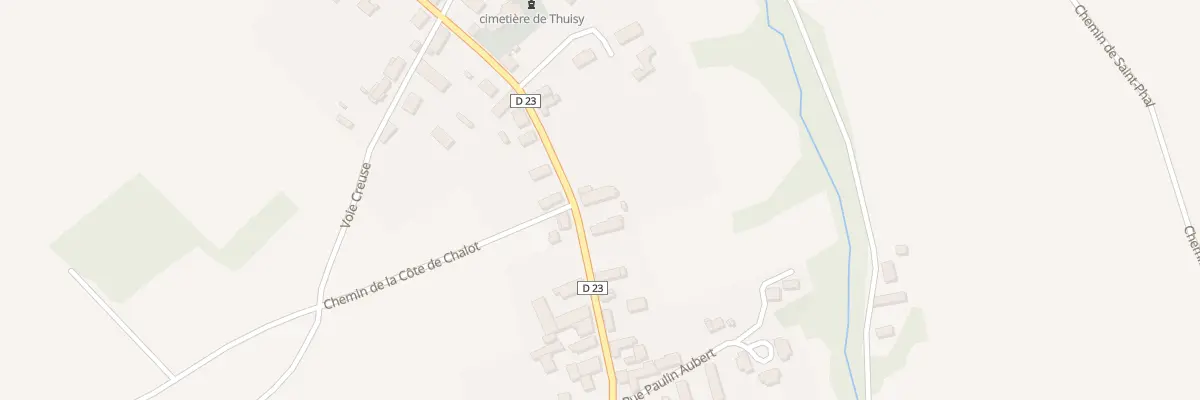 Plan du 27 Rue Caroujat Borgniat à Estissac