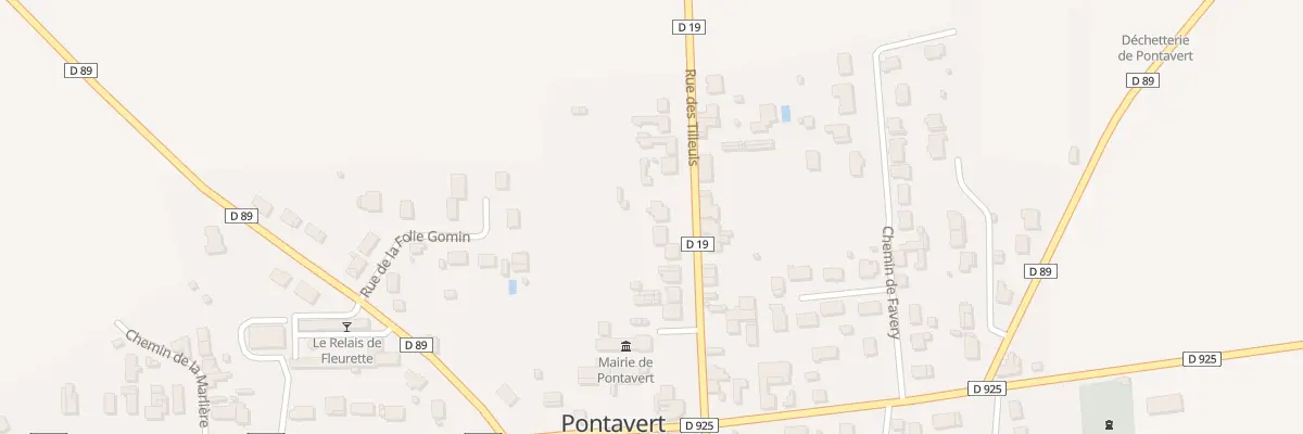 Plan du 11 Rue des Tilleuls à Pontavert