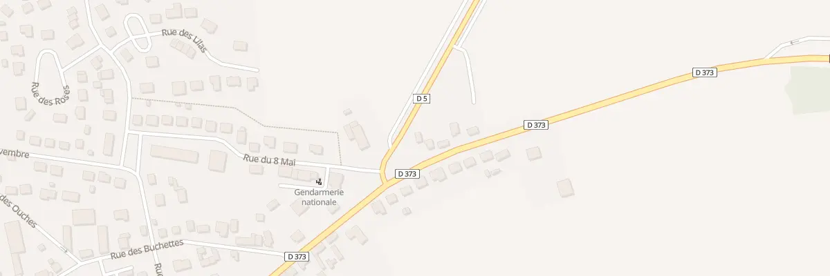 Plan du 1 Rue Charles de Gaulle à Anglure