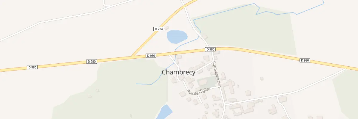 Plan du 1 Rte de Dormans à Chambrecy