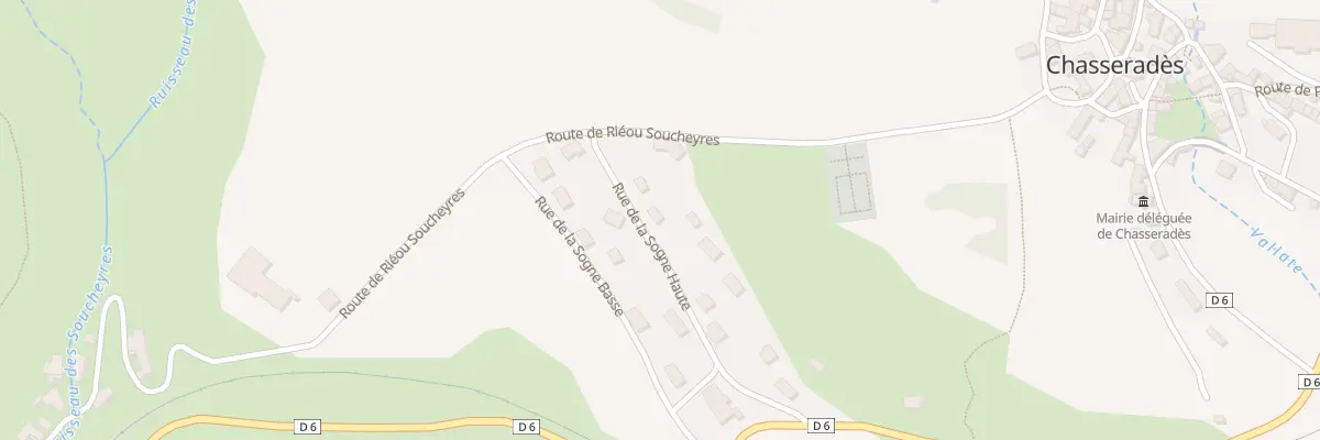 Plan du 200 Rue de la Sogne Haute à Mont Lozère et Goulet