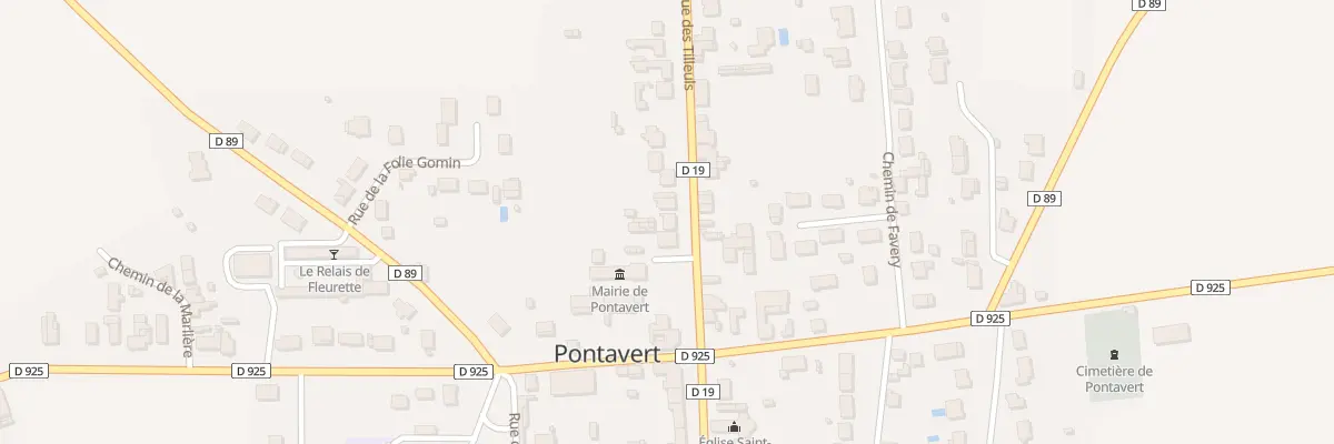 Plan du 5 Rue des Tilleuls à Pontavert