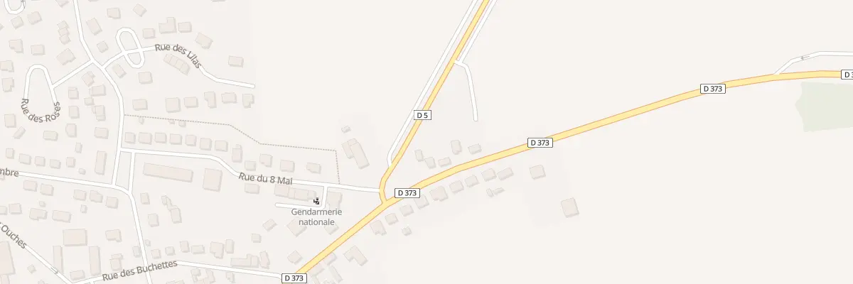 Plan du 3 Rue Charles de Gaulle à Anglure
