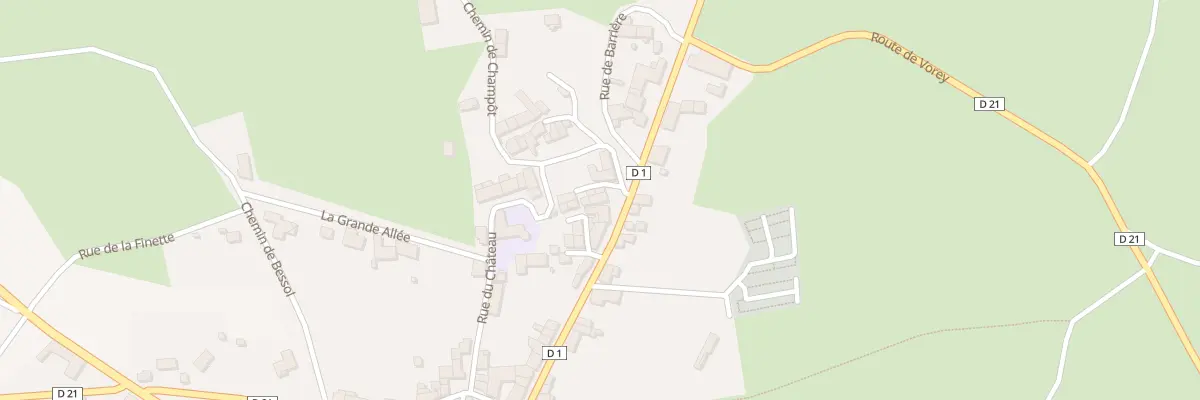 Plan du 32 Rue du Château à Bellevue-la-Montagne