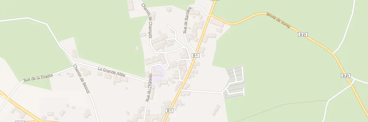Plan du 5068 Le Bourg à Bellevue-la-Montagne