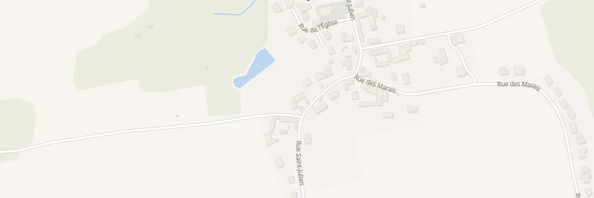 Plan du 18 Rue St Julien à Chambrecy