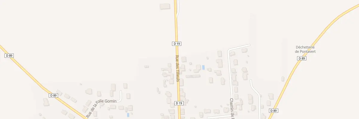 Plan du 28 Rue des Tilleuls à Pontavert