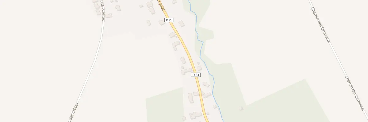 Plan du 92 Rue Caroujat Borgniat à Estissac