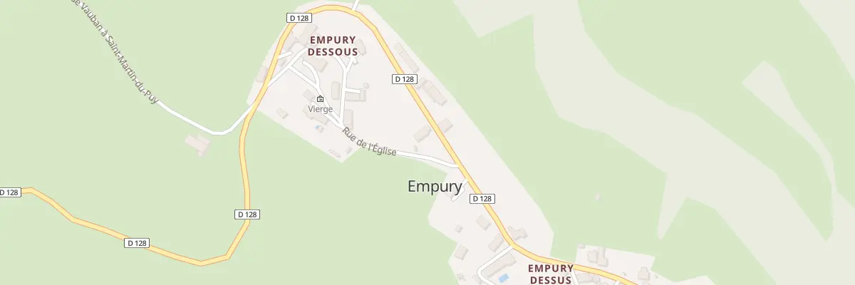 Plan du 12 Empury Dessous à Empury