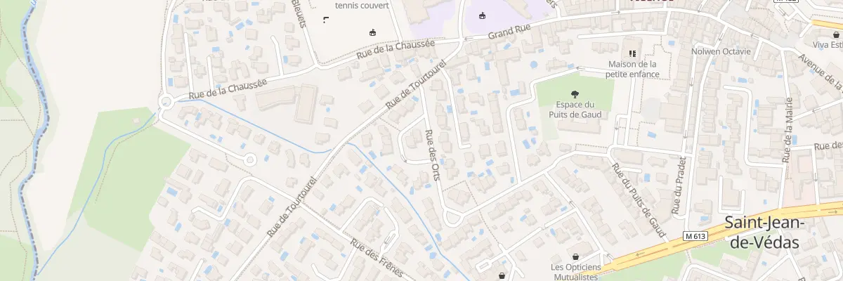 Plan du 6 Rue des Orts à Saint-Jean-de-Védas