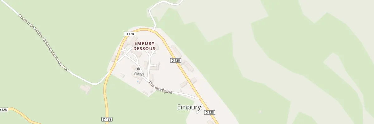 Plan du 9 Rte de la Brinjame à Empury