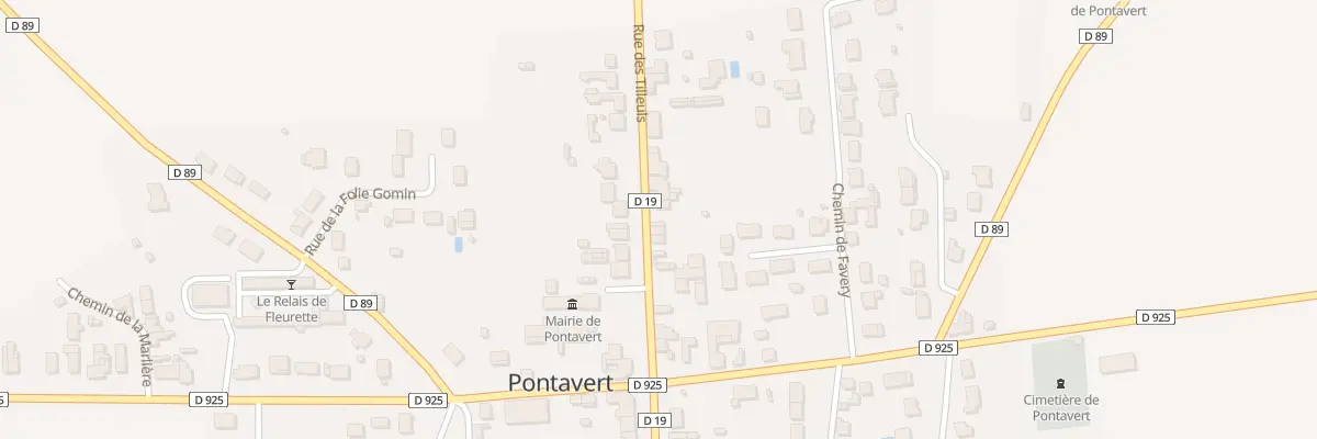 Plan du 12 Rue des Tilleuls à Pontavert