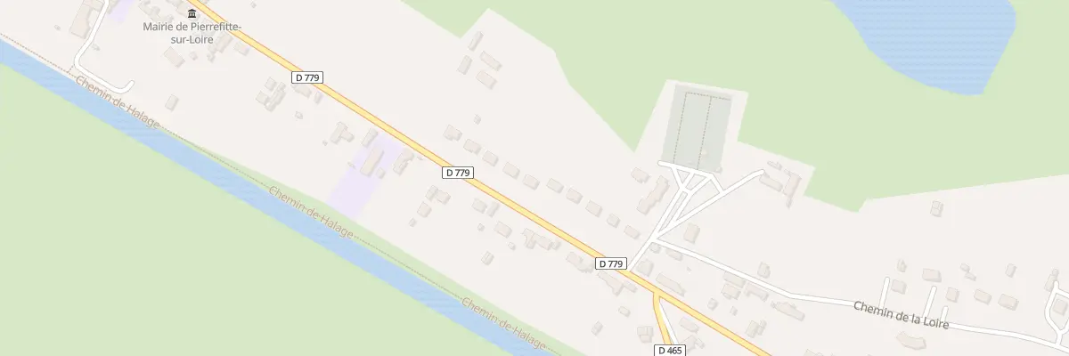Plan du 25 Rte de Coulanges à Pierrefitte-sur-Loire