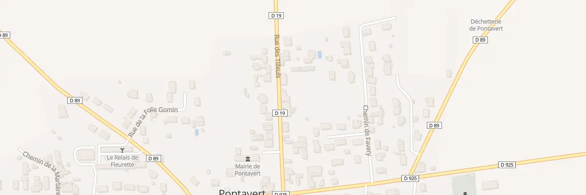 Plan du 18 Rue des Tilleuls à Pontavert