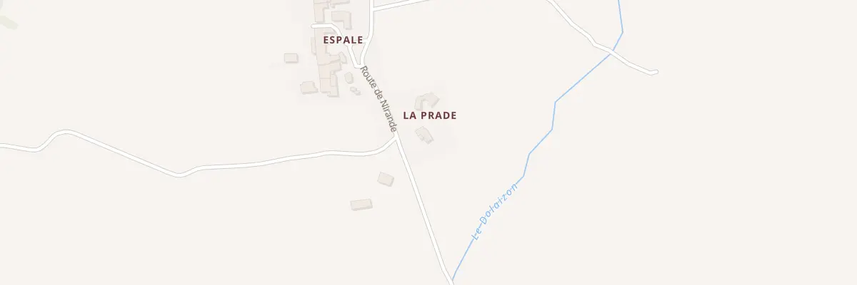 Plan du 997 Rte de Nirande à Saint-Christophe-sur-Dolaizon