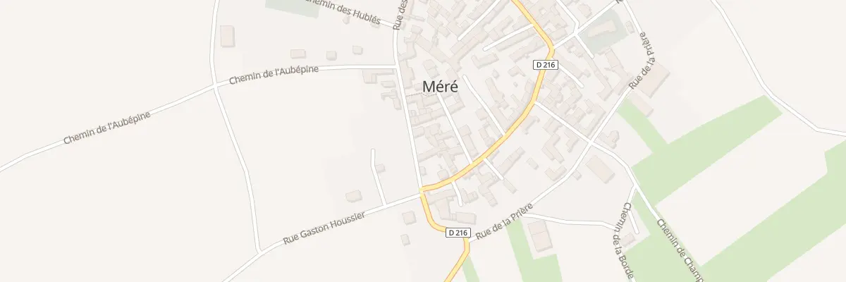 Plan du 4 Rue des Fossés à Méré