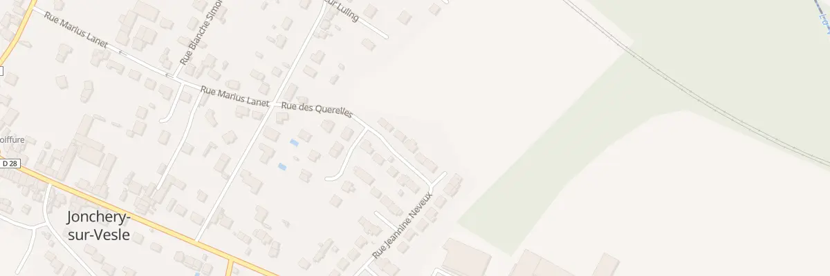 Plan du 25 Rue Jeannine Neveux à Jonchery-sur-Vesle