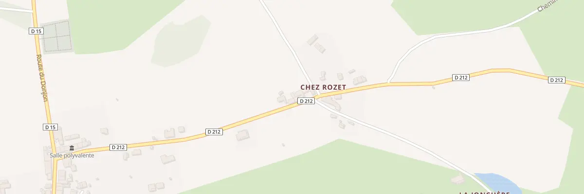 Plan du 17 Rte du Bouchaud à Lenax