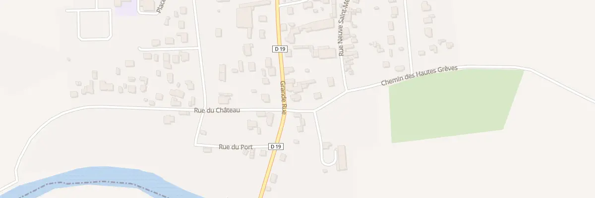 Plan du 23 Gr Grande Rue à Pontavert