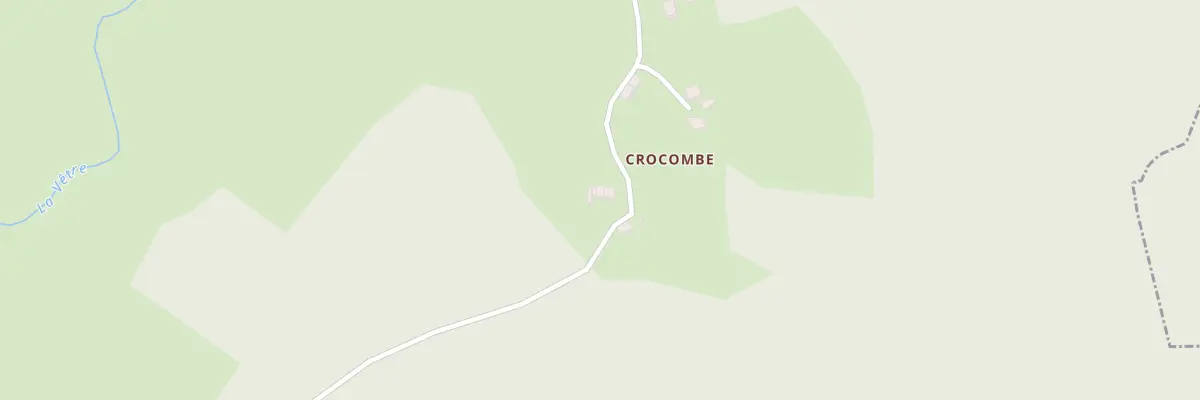 Plan du 8 Rte de Crocombe à Saint-Priest-la-Vêtre