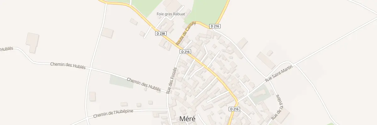 Plan du 2 Imp de la Forge à Méré