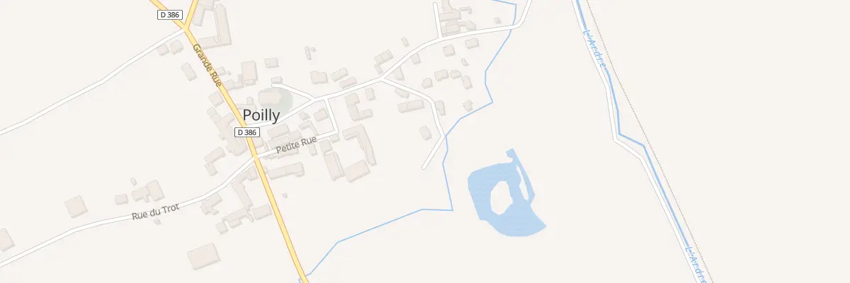 Plan du 6 Rue du Moulin à Poilly