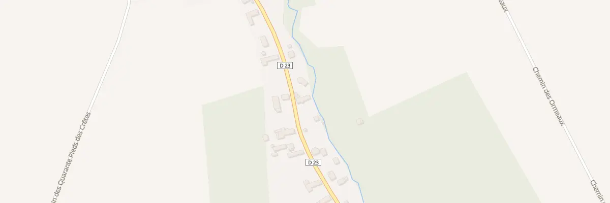 Plan du 65 Rue Caroujat Borgniat à Estissac