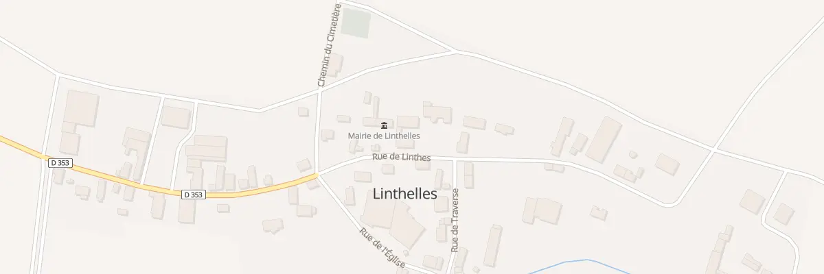 Plan du 5 Rue de Linthes à Linthelles