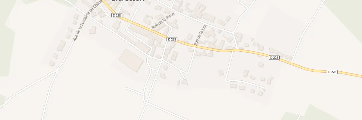 Plan du 6 Rle du Gué à Branscourt