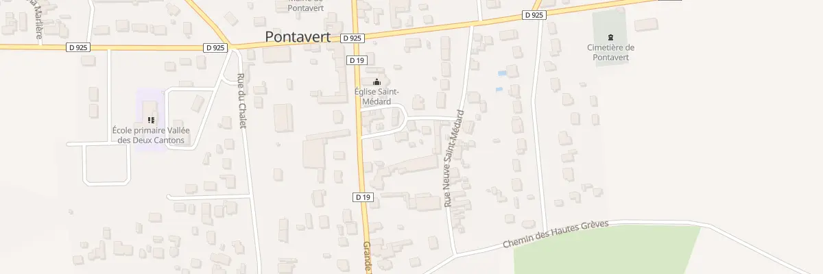 Plan du 4 Rue des Mirets à Pontavert