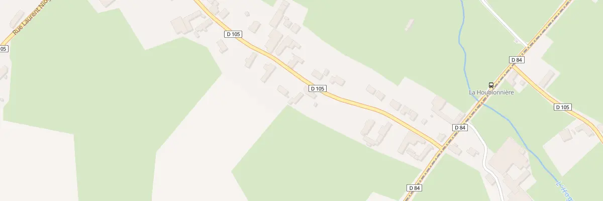 Plan du 9 Rue Laurent Niogret à Hon-Hergies