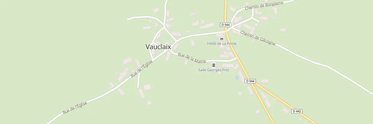 Plan du 58 Le Bourg à Vauclaix