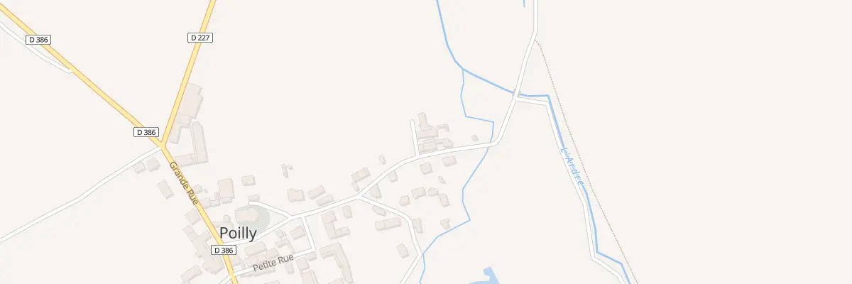 Plan du 79 Rue du Pont de Pierre à Poilly