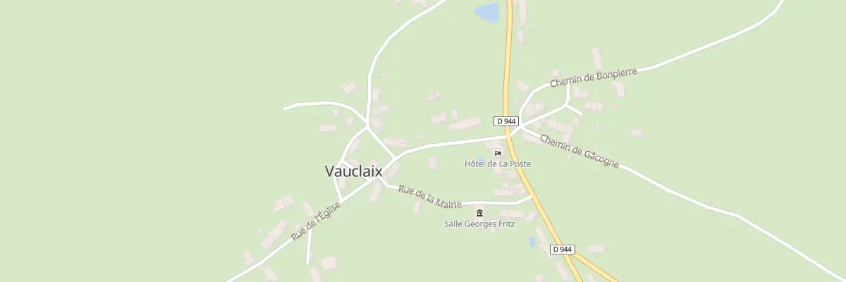 Plan du 4 Rue de l’Eglise à Vauclaix