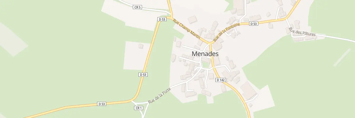 Plan du 6 Imp des Lilas à Menades