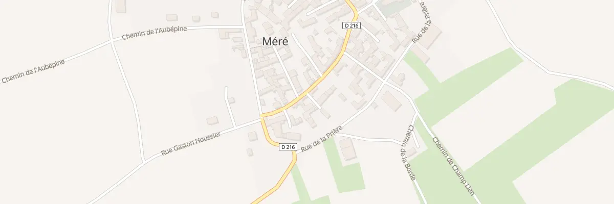 Plan du 2 Pte Petite Impasse à Méré