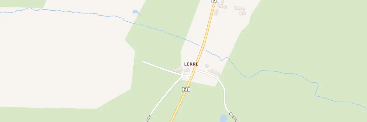 Plan du 81 Lerre à Saint-Seine