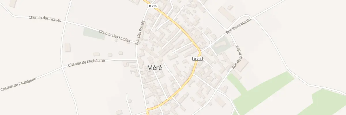 Plan du 1 Imp Sèche Bouteille à Méré