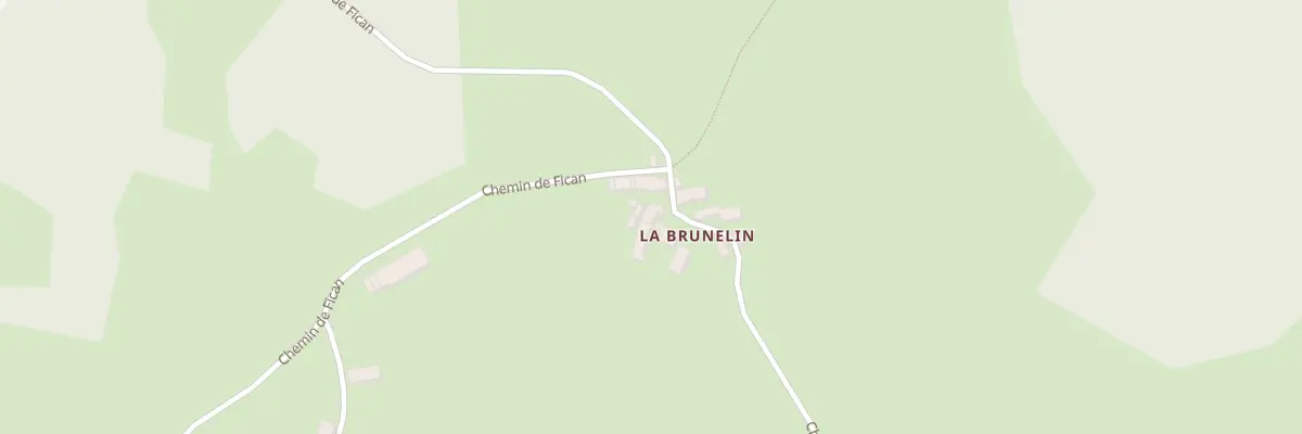Plan du 851 Che de la Brunelin à Saint-Romain-d’Urfé