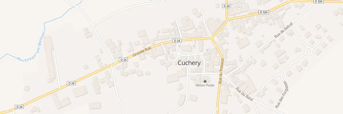 Plan du 4 Pl St Maurice à Cuchery
