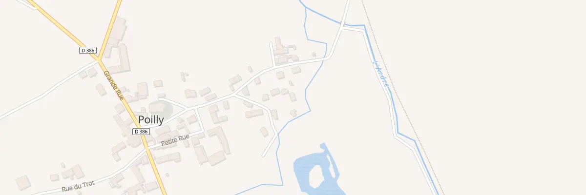 Plan du 3B Rue du Moulin à Poilly