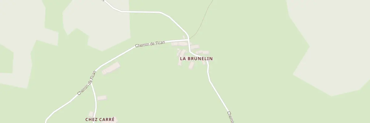 Plan du 843 Che de la Brunelin à Saint-Romain-d’Urfé