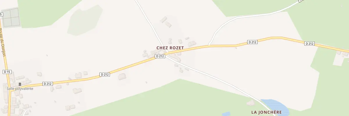 Plan du 5088 Chez Rozet à Lenax