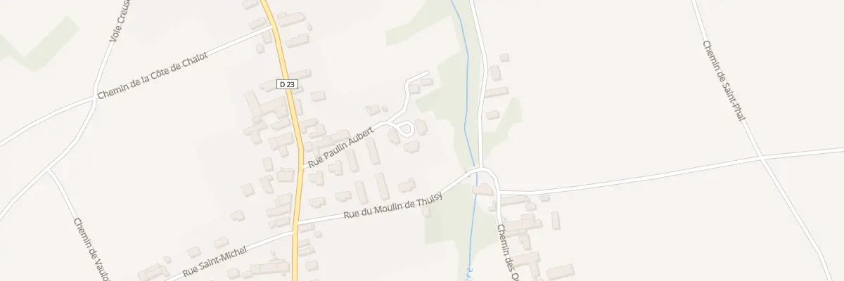 Plan du 5010F Rue Paulin Aubert à Estissac