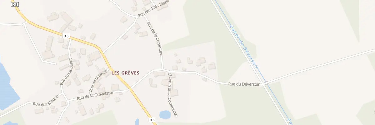 Plan du 5 Rue du Deversoir à Bagneux
