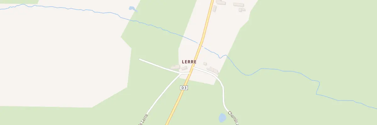 Plan du 9001 Lerre à Saint-Seine
